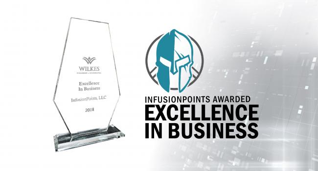InfusionPoints Wins Award for Excellence in Business