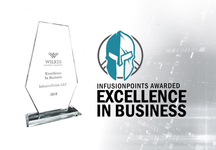 InfusionPoints Wins Award for Excellence in Business