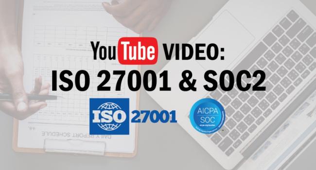 InfusionPoints is in-process with ISO 27001 and SOC 2 accreditation